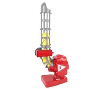 Drfeify 2 en 1 Máquina de Lanzamiento Automático de Lanzadores de Tenis de Béisbol, Equipos de Entrenamiento de Lanzamiento de Entrenadores de Béisbol Preparados para un Juego de (Rojo)