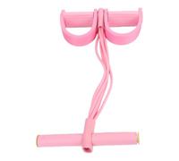 Drfeify Banda de Resistencia con Mangos, Bandas Elásticas de Ejercicio para Piernas Brazos Cintura Abdomen y Hombros, Pedal de Espuma, Almohadillas Antideslizantes para Entrenamiento en (6 Tubos)