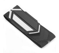 Drfeify Bandas Reflectantes, Correa de Poliéster para Piernas para Montar Nocturno, Bandas Ajustables para Piernas de Bicicleta para Correr, Escalar, Senderismo, 365 X 43 Mm para Hombres y Mujeres