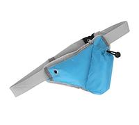 Drfeify Bolsa Colgante de Cintura de Paquetes Triangulares Deportivos Triangulares para Actividades Al Aire - Material de Poliéster Duradero - Cielo (Blue)
