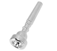 Drfeify Boquilla de Trompeta, Reemplazo de Cobre para Principiantes, Accesorio de Instrumento Musical Profesional 5C para Instrumentos de Latón (SILVER)