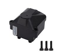 Drfeify Caja Receptora de Coche RC, Plástico Resistente, Duradero, a Prueba de Salpicaduras, a Prueba de Polvo con Tornillos para Axial SCX10 III AXI03007 AXI231018
