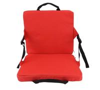 Drfeify Cojín para Asiento de Estadio, Cojín Plegable para Silla de Exterior de Tela Oxford con Soporte para la Espalda, de Asiento Ligero y Portátil para Eventos Deportivos y Actividades Al Aire