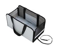 Drfeify Consola Central Desmontable Car Peta DE Pelo como Peta para Perros CATOS con COMIDADES del PILLO ALIMENTACIÓN: 24x21.5cm/9.4x8.5in