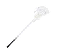 Drfeify Crosse de Lacrosse de Lacrosse, Lacrosse de Aluminio de 24 Pulgadas con Estructura Resistente de Agarre sin Deslizamiento Juguete para Niños Entrenamiento para Niños (White)