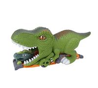 Drfeify Dinosaur Race Track Toys, Dinosaur Race Track Toys Mejora la Imaginación Simulación de Escenario Deslizante para Niños Material Seguro