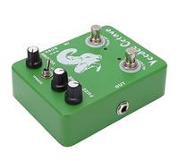 Drfeify Efecto de Guitarra Pedal Voodoo Octave Fuzz Green Metal Tono Ajustable True Bypass para Guitarristas Eléctricos