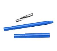 Drfeify Eje de Transmisión de Metal Central de Transmisión de Aluminio Eje de Central para Arrma Granito Big Rock Typhoon Senton 3S 1/10 RC Car con Rendimiento Mejorado de Conducción Suave (Azul