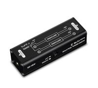 Drfeify Eliminador de Ruido de Bucle de Tierra, 3,5 Mm 50-60Hz Hum Eliminador Aisolador de Señal de Audio para Mezclar Consolas de Audio Reproductores