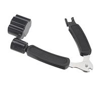 Drfeify Enrollador de Cuerdas para Guitarra, Plástico ABS y Acero Inoxidable, Cortador y Extractor de Pasadores 3 en 1 para Guitarras Acústicas Eléctricas, Banjos, Bajos Mandolinas