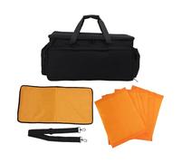 Drfeify Estuche para Controlador de DJ, Tela Oxford Acolchada, Divisores Extraíbles, Correa Ajustable para Equipos de DJ Portátiles, Se Adapta a DDJ FLX4 SB3 SB2 RB, Viajes y Conciertos