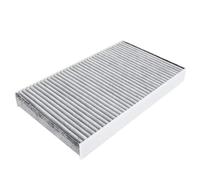 Drfeify Filtro de Aire de Cabina Reemplazo del Filtro de Aire de Tela de Carbón Activado 670005021 Alta Filtración Baja Resistencia Al Flujo 278 X 165 X 30 Mm para Quattroporte Ghibli 2012 2017