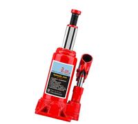 Drfeify Gato de Botella para Automóvil, Diseño Vertical Manual de Gato Hidráulico de Metal para Automóvil, Estructura Que Ahorra Espacio, Soporte de Carga Fuerte, para Reparación de Emergencia de (3
