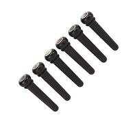 Drfeify Guitarra de Madera Negra duradera: la Mejora de los Lápices de Bridge de la Calidad del Sonido Adecuada para la Mayoría de las Marcas Guitarras Acústicas Perfectas para Guitarristas
