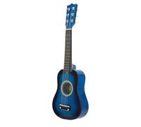 Drfeify Guitarra para Niños Mini Guitarra de Madera 21 '' Instrumento de Juguete Acústico de 6 Cuerdas con Púa y Cuerda de Repuesto Ligera y Fácil de Sostener Reproducción de Música para Niños