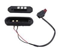 Drfeify Interruptor de Contacto para Puerta Corredera, ABS con, Diseño de 2 Pines y 3 Pines para Ducato III 2006, Fácil Instalación para Jumper II y II