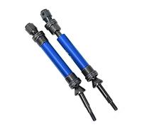 Drfeify Juego de Eje de Transmisión RC de Acero de Servicio Pesado, Diseño Elegante, Rendimiento Mejorado, para el Auto de Pasatiempo ECX 1/10 RC, Azul/Rojo/ (Azul ECX232000NB)