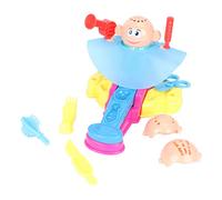 Drfeify Juego de Masa de Juego de Peluquería para Niños con 5 Colores de y 14 Accesorios Juguetes de Molde de Arcilla de Bricolaje Juguetes Educativos para Niños para Efectos Visuales y Percepción