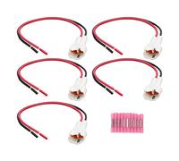 Drfeify Kit de Cables de Alimentación Accesorio de Plástico ABS Kit de Cables de Alimentación B4J H25B0 V0 00 5 Piezas Conexión Precableada de 12 V para Wolverine RMAX2 RMAX4 850 X4 X2 708