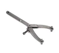 Drfeify Llave Inglesa, Llave de Volante Ajustable de Hierro de 11,5 Pulgadas con Apertura de 0,875 a 3,75 Pulgadas, Herramienta Manual en Forma de Y para Reparación de Piñones de Rotor de Embrague de