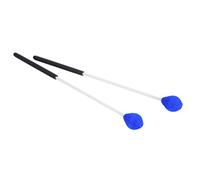 Drfeify MAZOS DE Marimba, 1 PAR DE MAZOS DE PERCUSIÓN con Mangos DE Fibra DE Vidrio Accesorio DE Marimba PRINCIENTES, Azul
