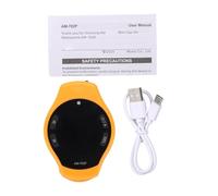 Drfeify Metrónomo, Mini Entrenador de Tempo con Clamp/Holder Recargable con Pantalla a Color, 30-260 BPM para Práctica Musical y Fitness (ORANGE)