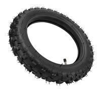 Drfeify Neumtico y Cmara de Aire de 2, 50 y 10 Pulgadas, Neumtico Todoterreno de Goma y Cmara de Repuesto para Moto de Cross CRF50 con Vlvula Recta