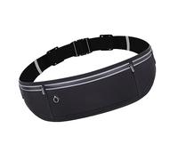 Drfeify Pack Fanny Pack Elástica Bolsa Ligera Ligera Gran Capacidad para Nylon para Correr Al Aire (#1)