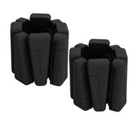 Drfeify Pesas para Tobillos Pesas para Muñecas de Silicona Bandas Fitness Ajustables 25 X 7 Cm Par Relleno de Hierro para Caminar Yoga Pilates Ejercicio Diario Entrenamiento de Intensidad Moderada