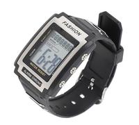 Drfeify Reloj Digital Deportivo, Diseño Rectangular Retro, Multifuncional Vintage, Pantalla Digital Grande, para Aventureros, Senderismo, Pesca, Natación, para Deportistas, para el Día a Día