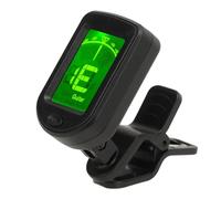 Drfeify Sintonizador Electrónico Digital, Clip de Clip Electrónico en la Cadena Dispositivo de Ajuste de Instrumentos para Banjo de Mandolina de Violín de bajo Eléctrico (Violín de ukulele de