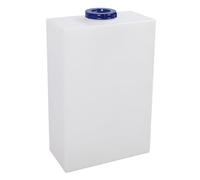 Drfeify Tanque de Agua para RV de 12 Galones, Tanque de Agua Dulce para RV LLDPE de 45 L, Diseño de una Pieza Resistente a Fugas sin Costuras, Resistente a Golpes, 410 X 210 X 655 Mm para Remolque,