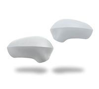 Drfeify Tapa del Espejo de la Puerta Cubierta del Espejo Retrovisor ABS Imprimado 1P0857537 1P0857538 Reemplazo Pintable de Ajuste Preciso para SEAT MK2 1P Facelift MK4 6J 6P