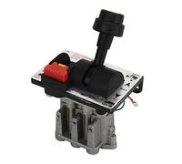 Drfeify Válvula de Control Hidráulica para Camión Volquete, Válvula de Flujo Proporcional de Aluminio con Interruptor de PTO para Velocidad de Elevación Ajustable, Ideal para Operadores de Camiones