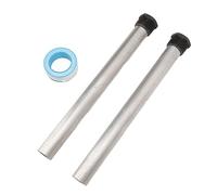 Drfeify Varilla de ánodo para Calentador de Agua para Vehículos Recreativos, Aleación de Magnesio y Aluminio, Varilla de ánodo 3 4 NPT, 21 X 235 Mm, Protección contra la Corrosión, Fácil Instalación