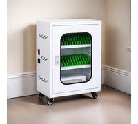DRFGHK Carrito de carga - Almacenamiento móvil de 30/40/50 bahías para múltiples dispositivos | y solución eficiente y organizada para el aula, 30
