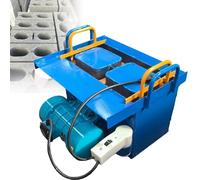 DRFGHK Máquina formadora de bloques de cemento, eléctrica hueca para hacer ladrillos, múltiples moldes opcionales, presión de 23 kn, formación rápida de 45 segundos, 30 ladrillos/H, adecuada para uso