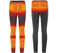 DRFGHK Pantalones Térmicos Lavables con Carga USB Pantalones Térmicos Eléctricos Ropa Interior Térmica Aislada con Ajuste de Temperatura de 3 Niveles para Mujer