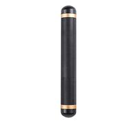 DRFGHK Tubo de aleación de aluminio elegante para puros, hermético, a prueba de olores, elegante soporte de viaje para puros, Black