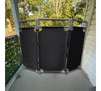 DRFGNF Barrera móvil Extensible de 100 cm de Alto, Puerta retráctil Comercial, Valla telescópica de plástico para entradas de vehículos, Zonas de Trabajo y Estaciones de autobus