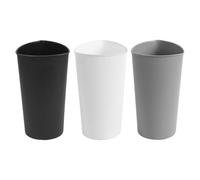 DRFGNF Juego de 3 Cubos de plástico para Flores con diseño de Paraguas. Ideales para arreglos Florales en Interiores y Exteriores, Bodas y Otros Espacios.