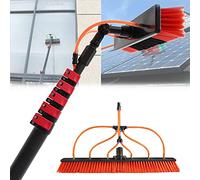 DRFGNF Pértiga telescópica de Aluminio de 6 m para Limpieza - Kit para Limpieza de Ventanas y Paneles solares en Altura, Sistema de alimentación de Agua para una Limpieza Segura