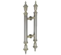 DRFGNF Sliding Barn Door Handles Pulls Door Handle Pull Bar European Style, Stainless Steel Handle Parts Replacement, Luxury French Main Kitchen Door Pulls, Easy Installation