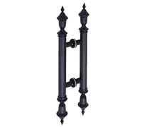 DRFGNF Sliding Barn Door Handles Pulls Door Handle Pull Bar European Style, Stainless Steel Handle Parts Replacement, Luxury French Main Kitchen Door Pulls, Easy Installation