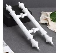 DRFGNF Sliding Barn Door Handles Pulls Door Handle Pull Bar European Style, Stainless Steel Handle Parts Replacement, Luxury French Main Kitchen Door Pulls, Easy Installation