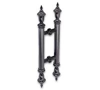 DRFGNF Sliding Barn Door Handles Pulls Door Handle Pull Bar European Style, Stainless Steel Handle Parts Replacement, Luxury French Main Kitchen Door Pulls, Easy Installation
