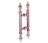 DRFGNF Sliding Barn Door Handles Pulls Door Handle Pull Bar European Style, Stainless Steel Handle Parts Replacement, Luxury French Main Kitchen Door Pulls, Easy Installation