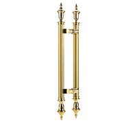 DRFGNF Sliding Barn Door Handles Pulls Round Handle Pull Set Style, Oversized Paired Handles Textured, Heavy Duty Door Handle Bar for Indoor Outdoor, 25mm/1" Width