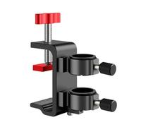 DRFGNF Soporte para sombrilla de Silla, Estante para Equipo de Pesca, Soporte para Accesorios, Soporte para Mesa de Exterior, Soporte Ajustable con Abrazadera para Sujetar sombr