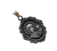 DRHTDXEJ Elegante collar de corazón de Jesús con colgante religioso ovalado en materiales de acero inoxidable para uso diario devocional